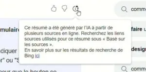 Texte de l'avertissement de Bing : Ce résumé a été génré par l'IA à partir de plusieurs sources en ligne. Recherchez les liens sources utilisés pour ce résumé sous "Basé sur les sources". En savoir plus sur les résultats de recherche de Bing ici (lien).